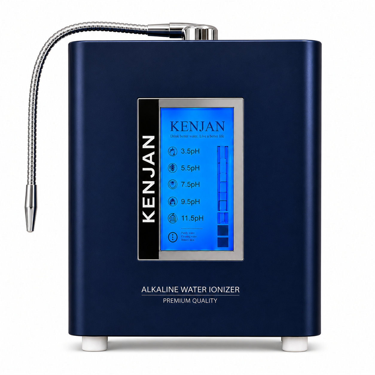 Kenjan P Series Water Ionizer for Healthy Alkaline Water