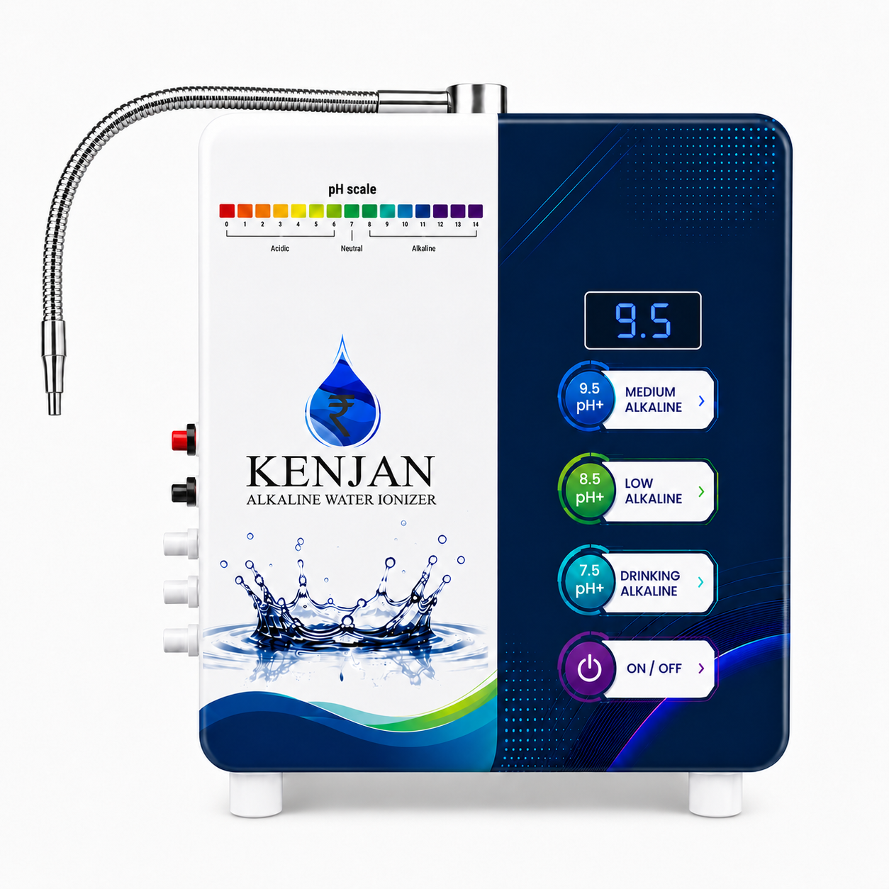 Kenjan S Series Home Alkaline Water Ionizer