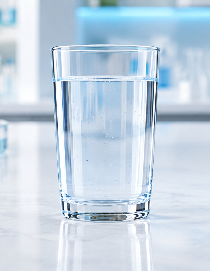 Infographic showing what a TDS meter cannot determine about water quality