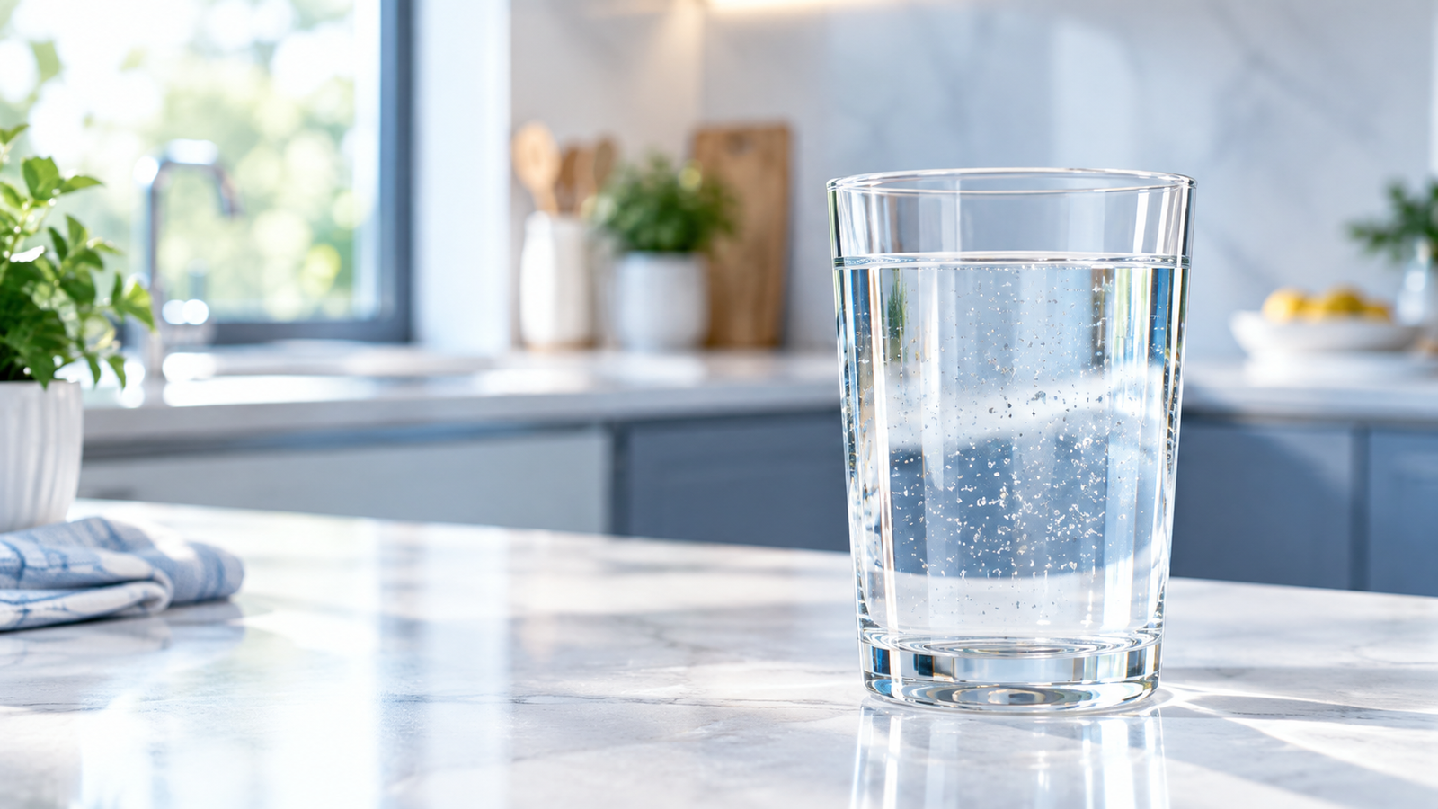 Situations when drinking water quality should be checked